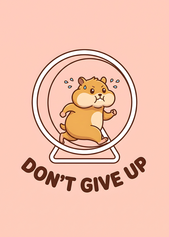 Funny Hamster Gym Humor Art