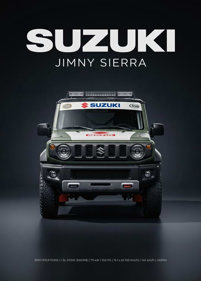 Suzuki Jimny Sierra Off-Road Vehicle