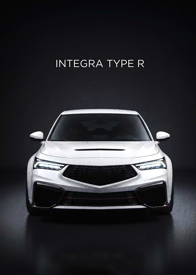 Acura Integra Type R Front View