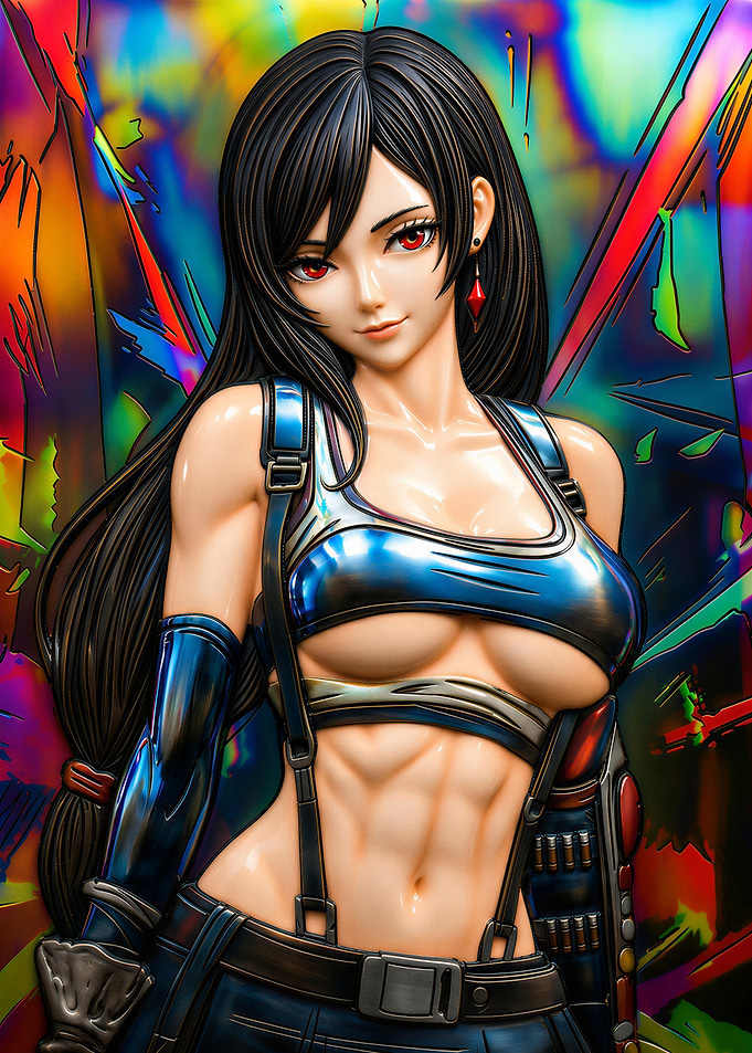 Tifa Lockhart Anime Figure