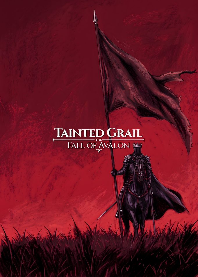 Tainted Grail Fall of Avalon Knight on Horse