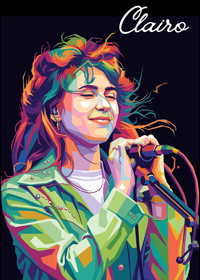 Clairo Pop Art Portrait