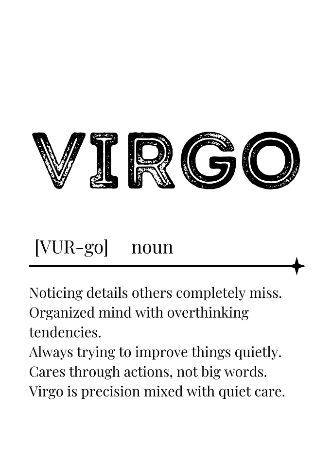 Virgo Zodiac Definition