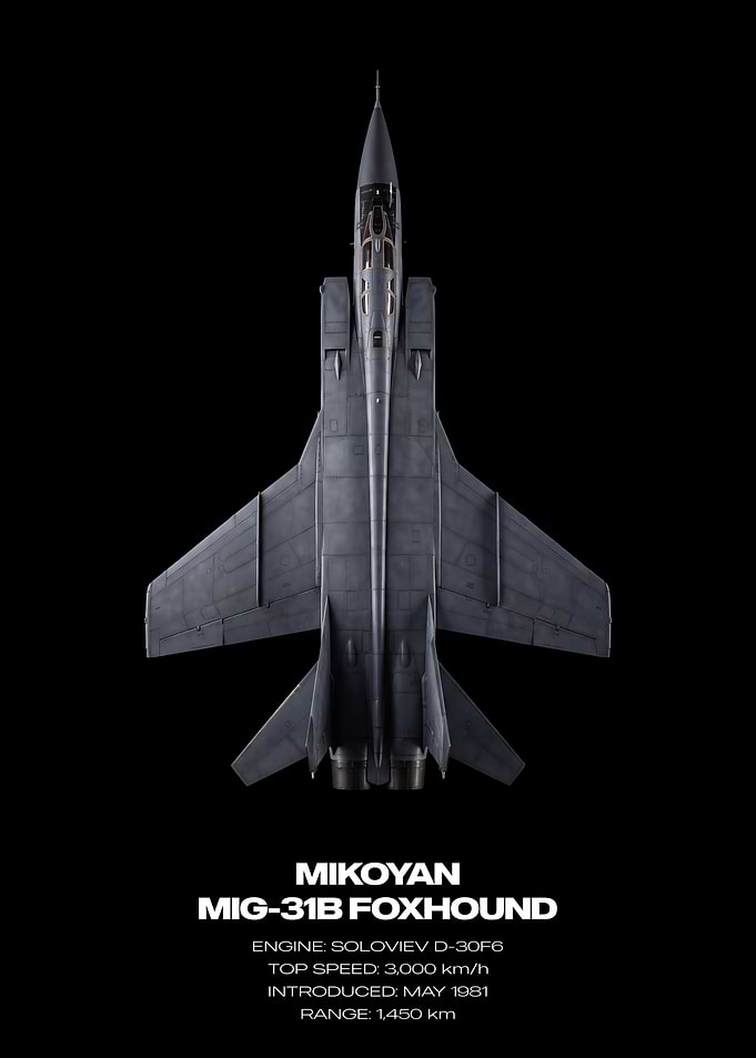 Mikoyan MiG-31B Foxhound