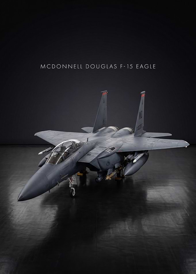 McDonnell Douglas F-15 Eagle Fighter Jet