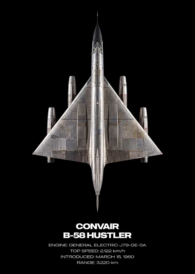 Convair B-58 Hustler Jet