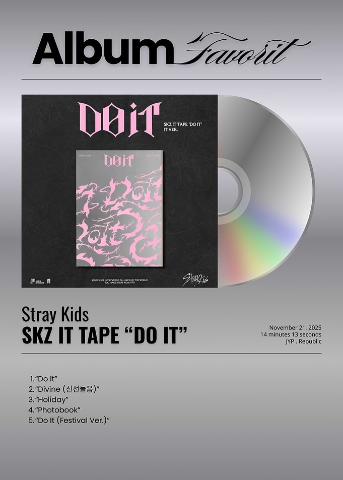 Stray Kids SKZ IT TAPE 'DO IT' Album