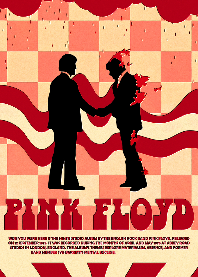 Pink Floyd Wish You Were Here Album Art