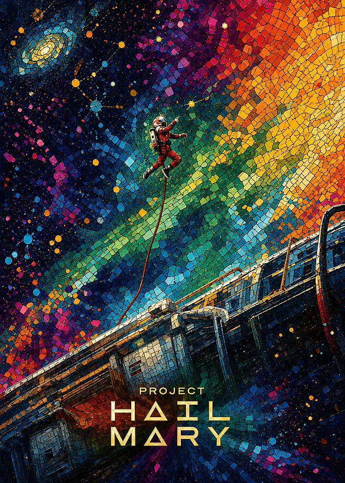 Project Hail Mary Astronaut in Space