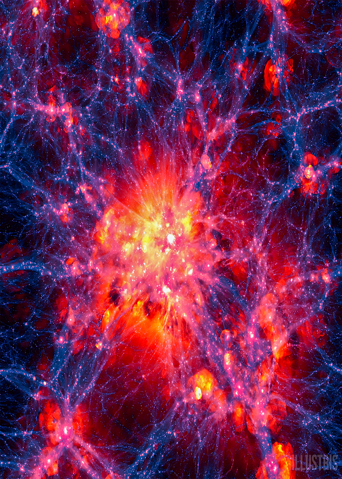 Cosmic Web Simulation