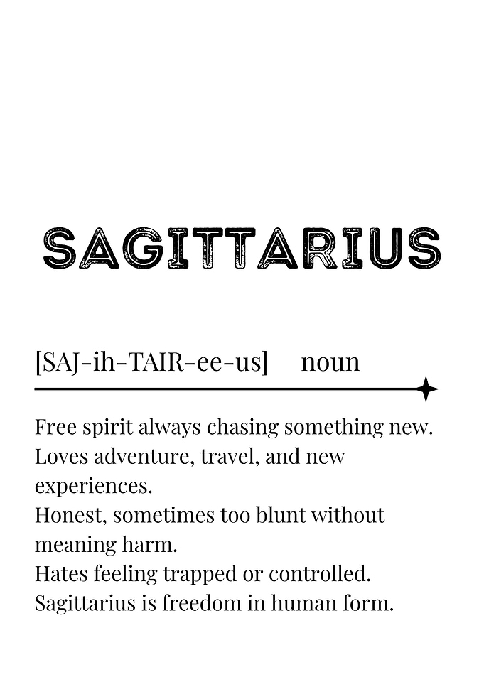 Sagittarius Zodiac Definition