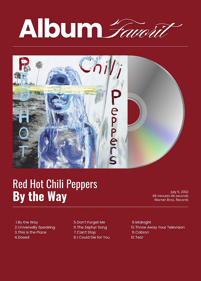 Red Hot Chili Peppers Album Cover
