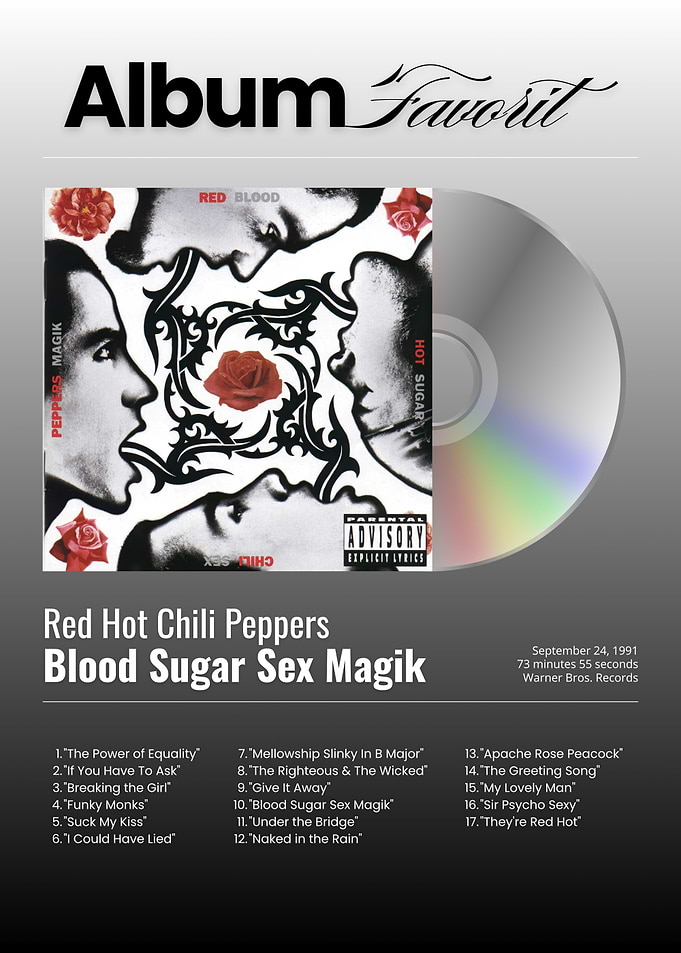 Red Hot Chili Peppers Album Cover