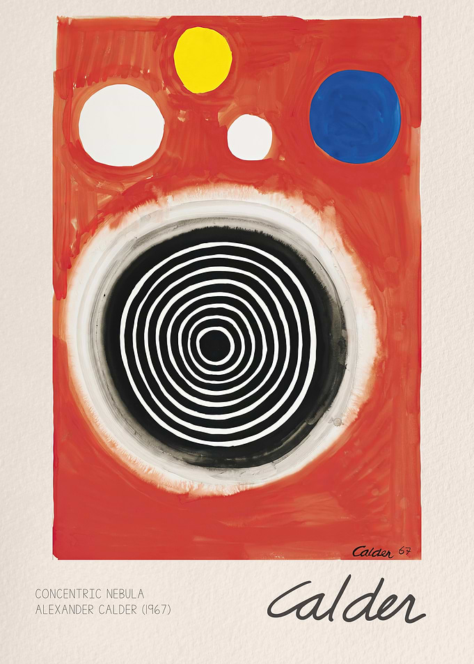 Concentric Nebula by Alexander Calder