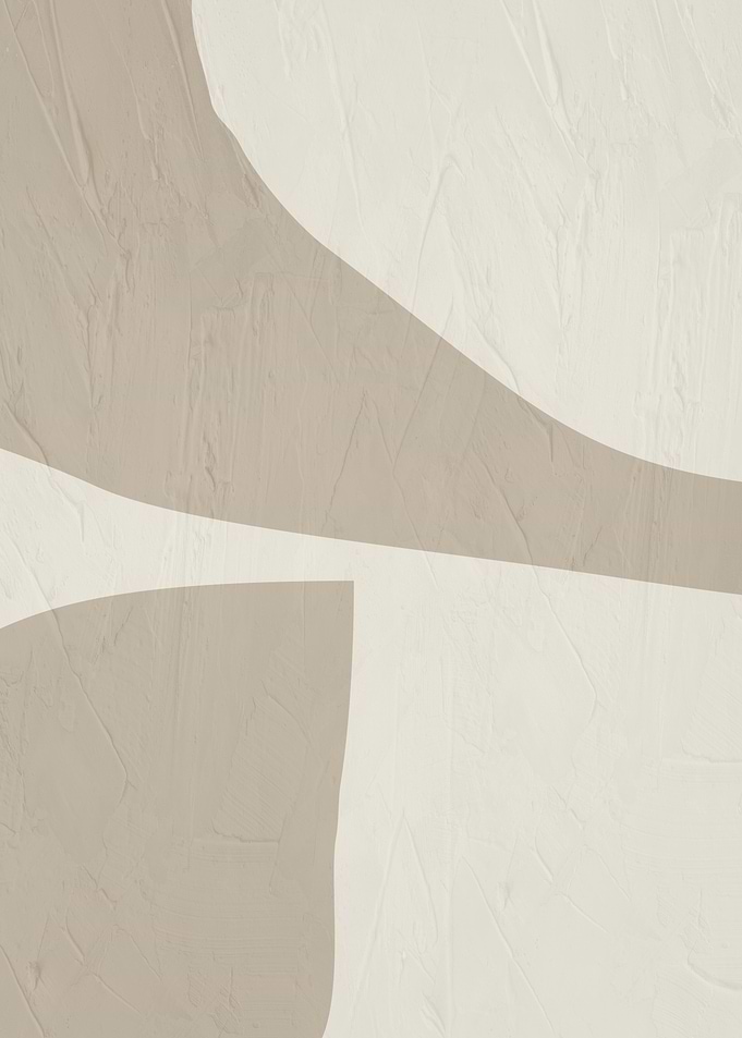 Abstract Beige and Cream Shapes