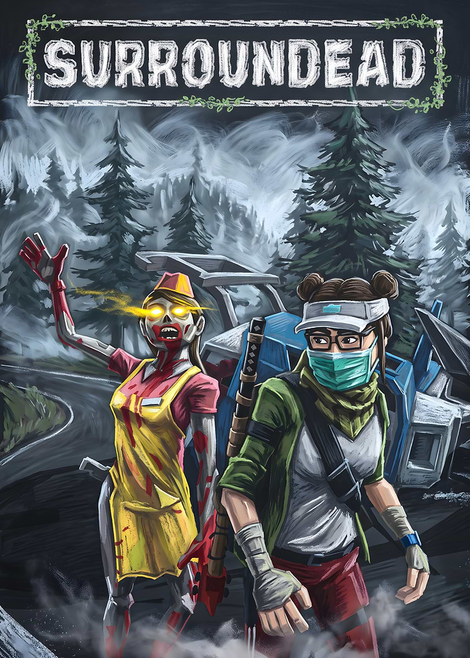 Surroundead Zombie Apocalypse Game Art