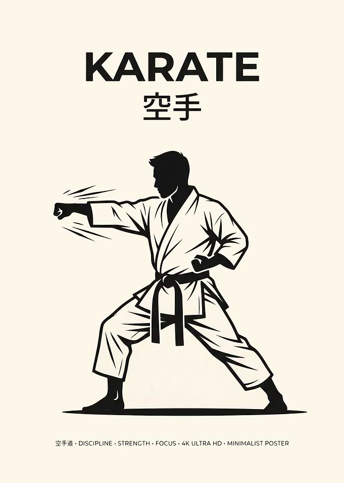 Karate Poster
