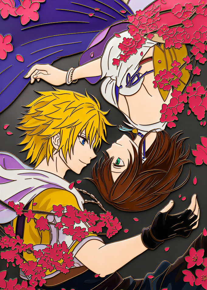Final Fantasy X Tidus and Yuna