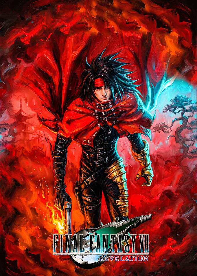Final Fantasy VII Vincent Valentine Art