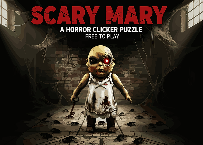 Scary Mary Horror Game Art