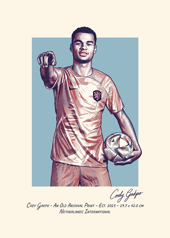 Cody Gakpo Archival Print