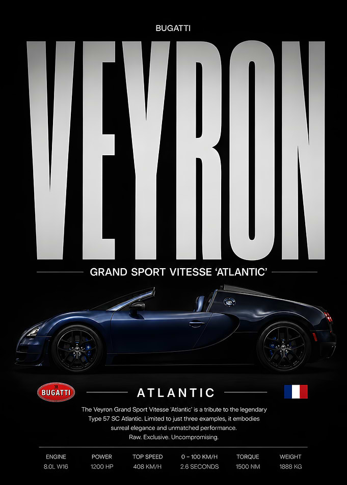 Bugatti Veyron Grand Sport Vitesse Atlantic