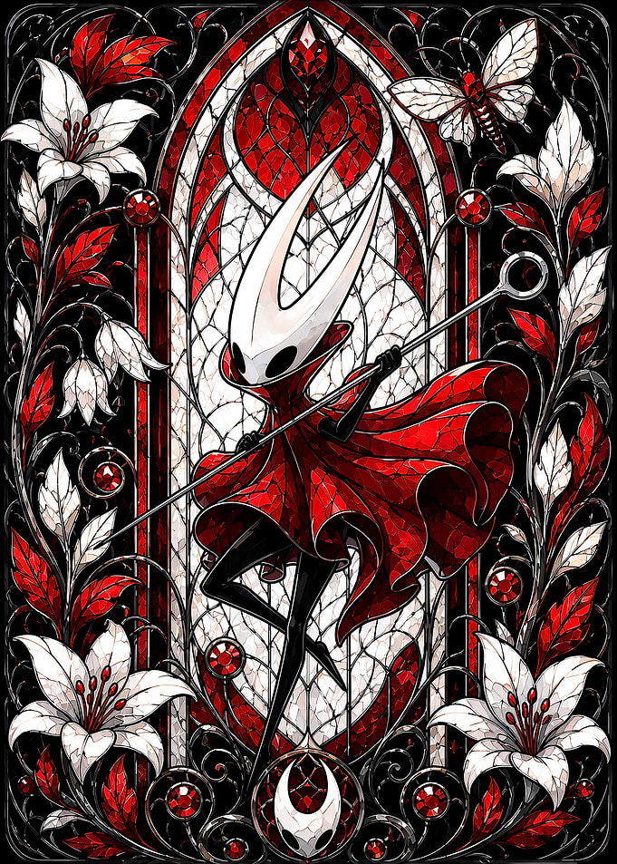 Hornet Stained Glass Art