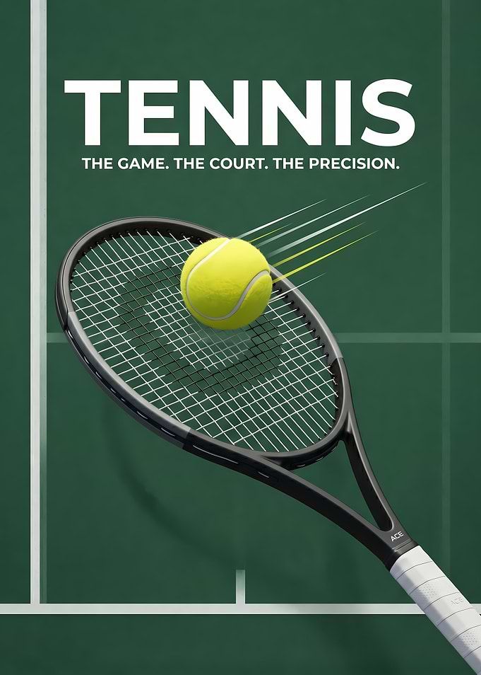 Tennis Racket and Ball