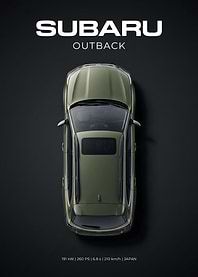 Subaru Outback Top View