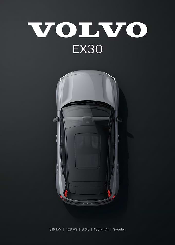 Volvo EX30 Top View