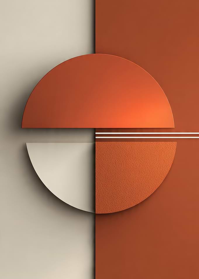 Abstract Geometric Composition with Circles