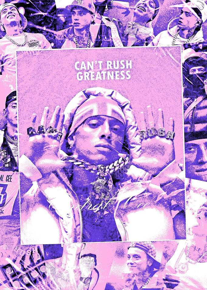 Rapper 'Central Cee' 'Can't Rush Greatness' Album Art