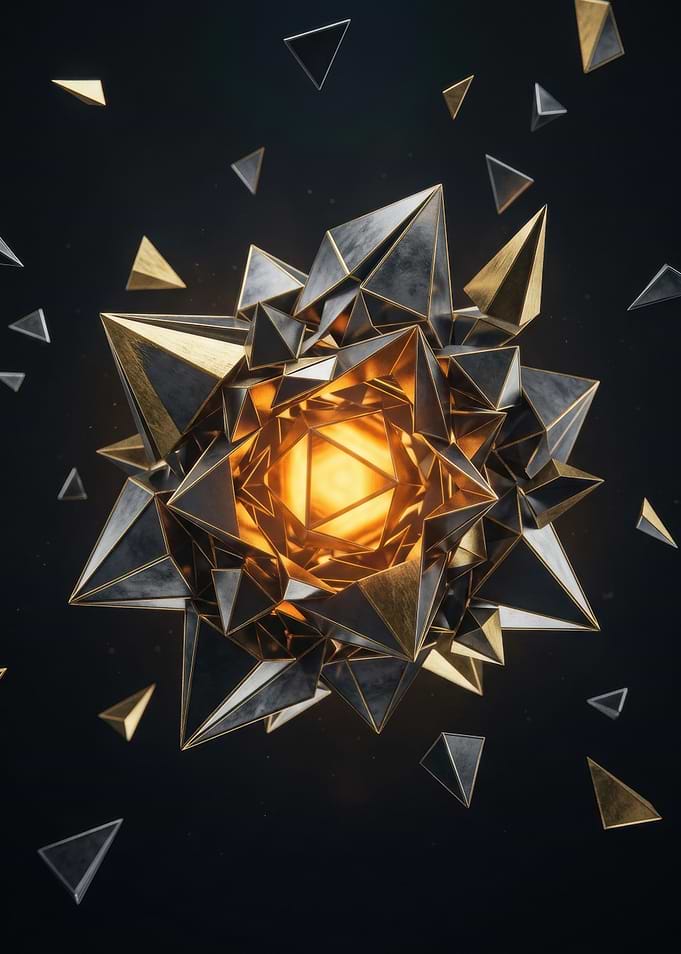 Abstract Geometric Crystal Explosion