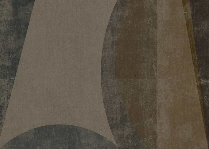 Abstract Geometric Shapes with Textured Background