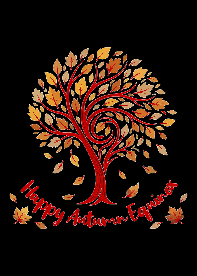 Happy Autumn Equinox Tree