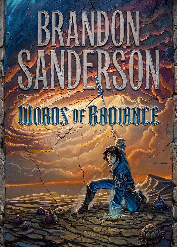 Brandon Sanderson Words of Radiance Book Cover