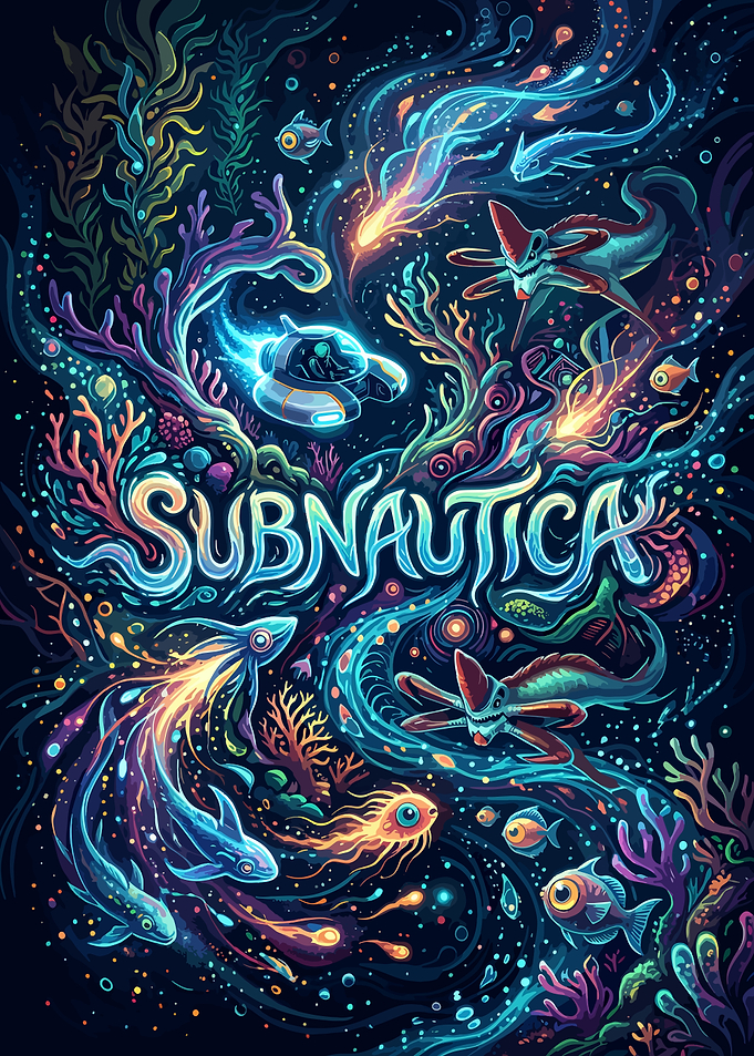 Subnautica Underwater Scene