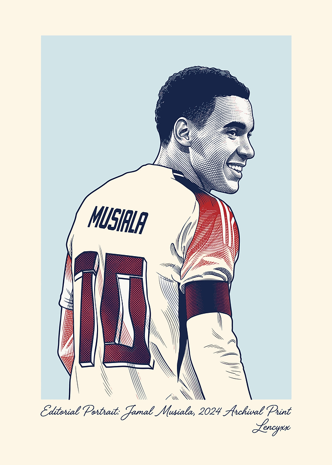 Jamal Musiala Editorial Portrait