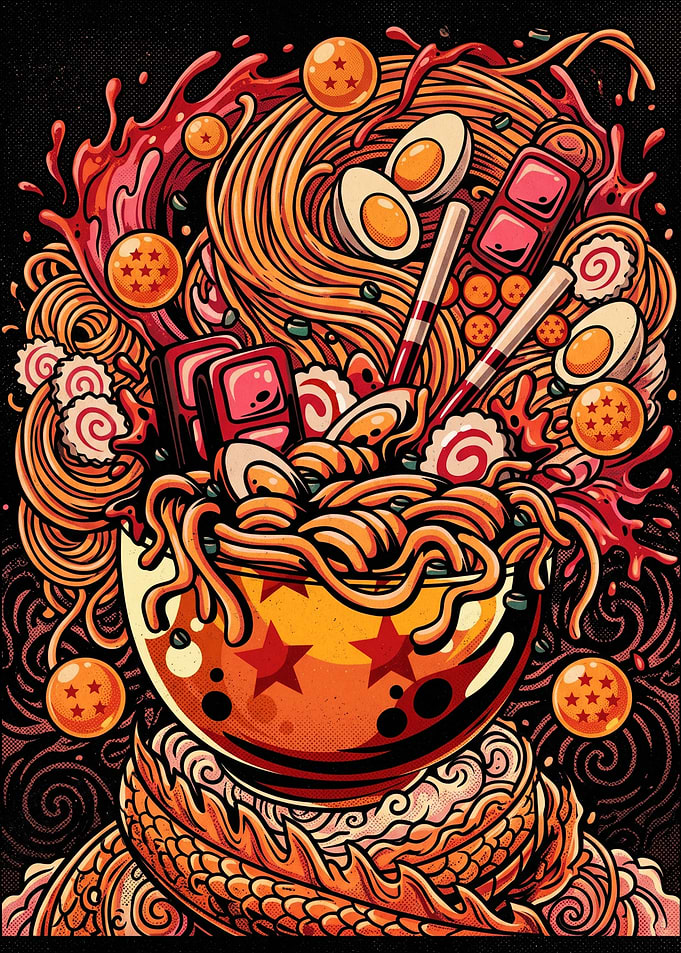 Dragon Ball Z Ramen Bowl