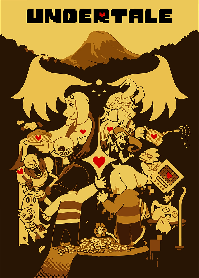 Undertale Characters and Title