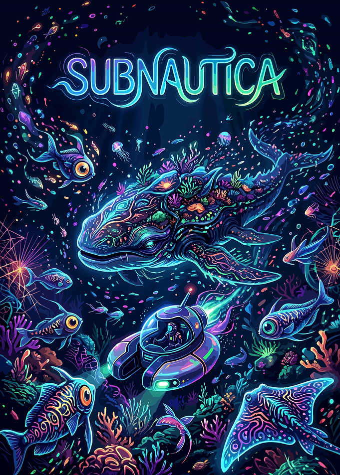 Subnautica Underwater Scene