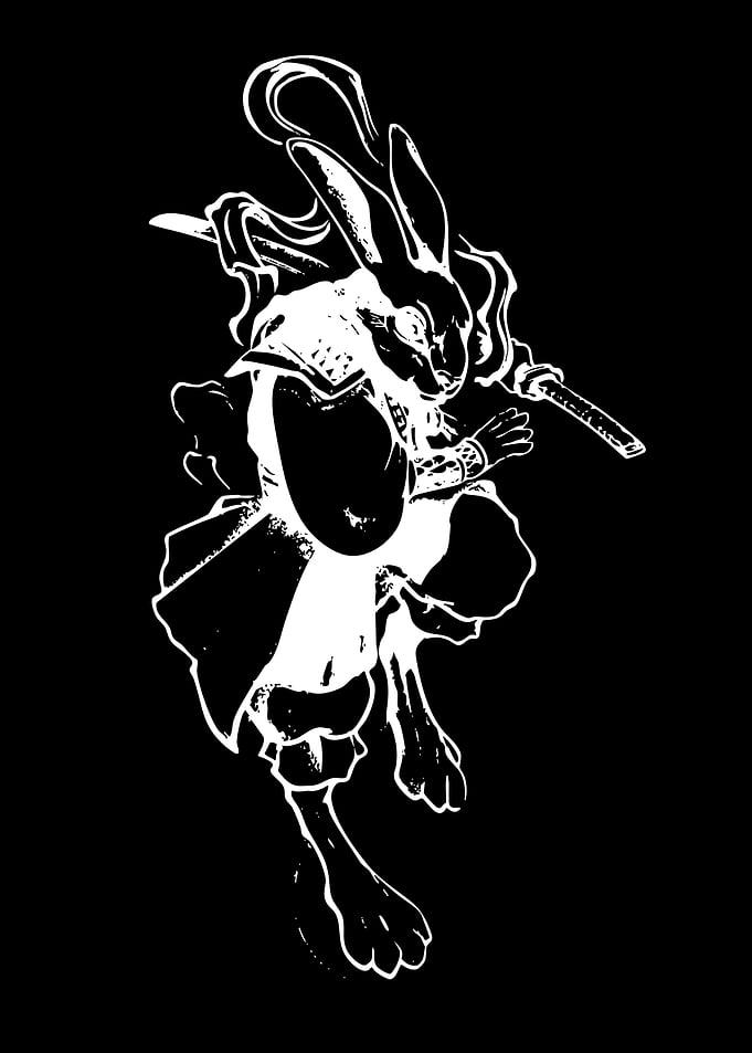 Samurai Rabbit Warrior