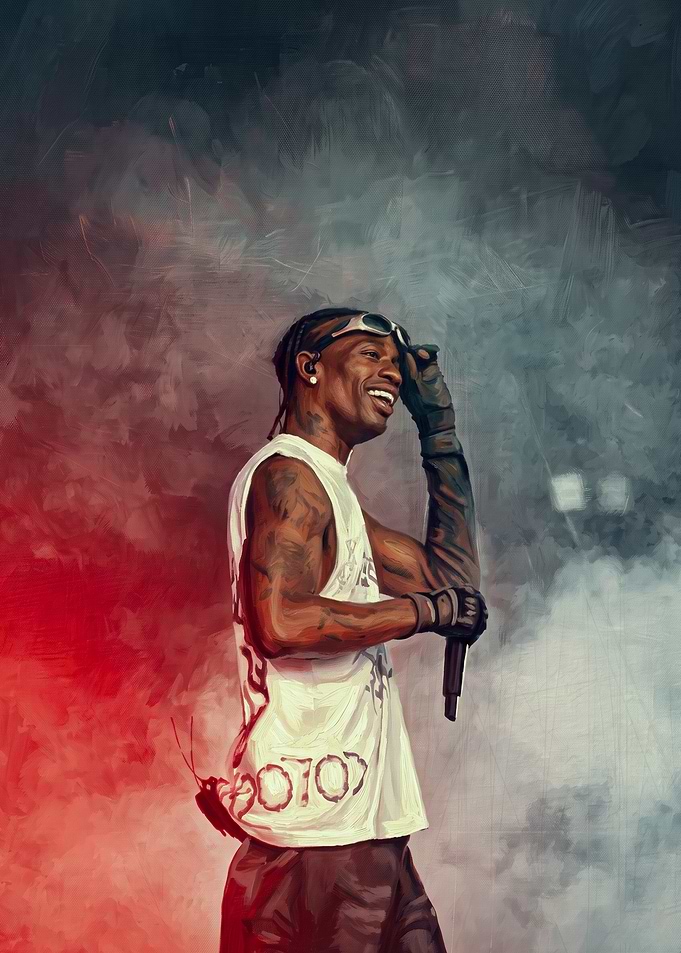 Travis Scott on Stage