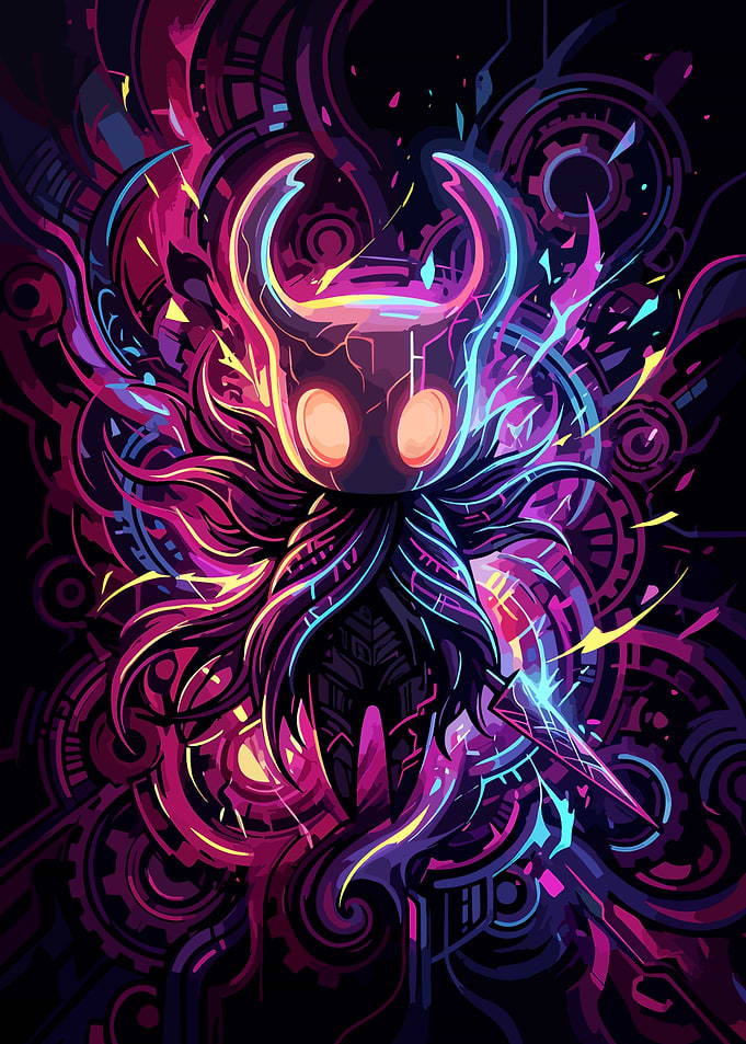 The Knight in Neon