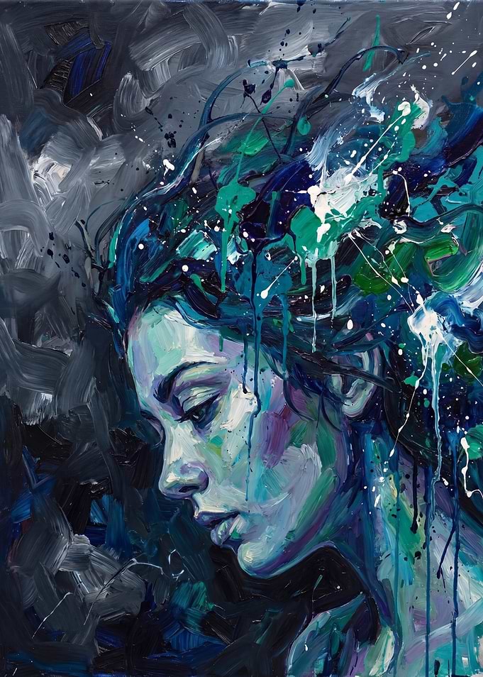 Abstract Portrait of a Woman