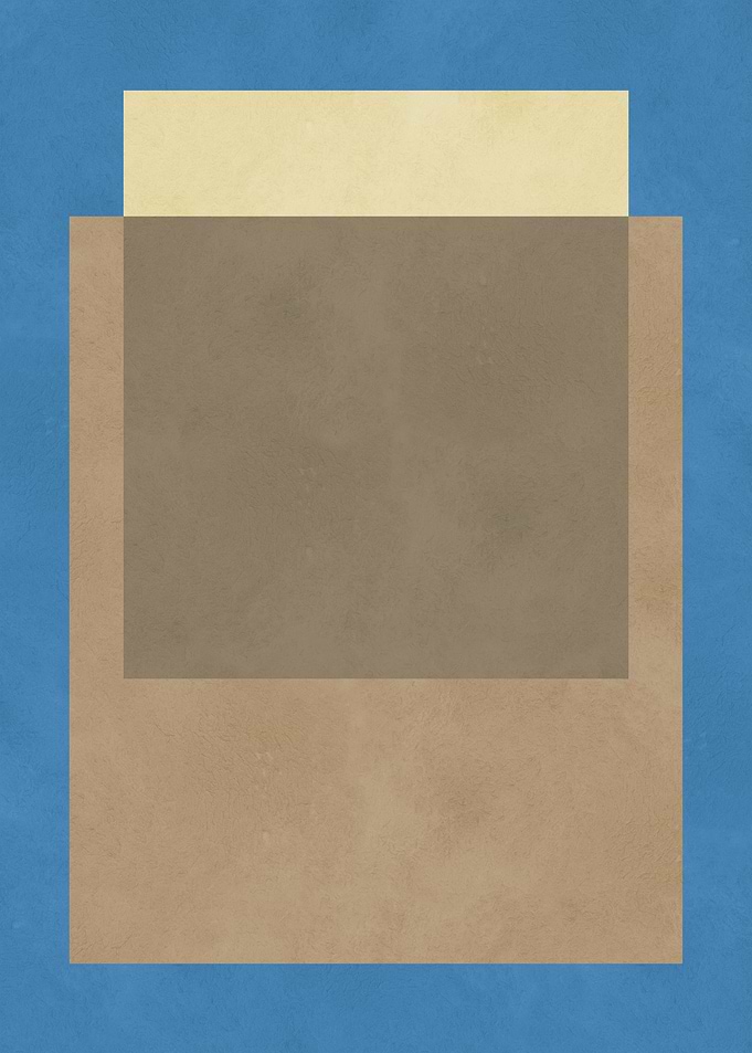 Abstract Geometric Shapes with Textured Background
