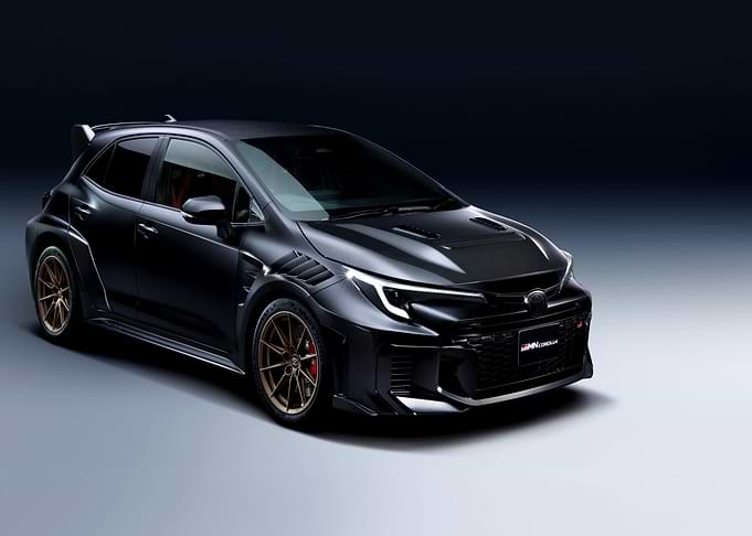 Black Toyota GR Corolla Hatchback