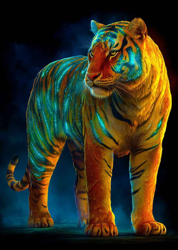 Neon Tiger