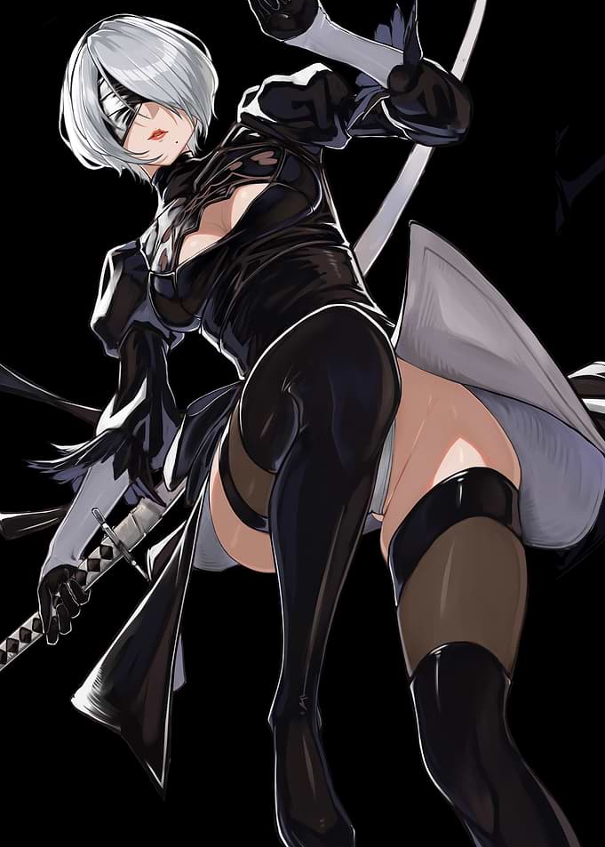 2B from Nier: Automata