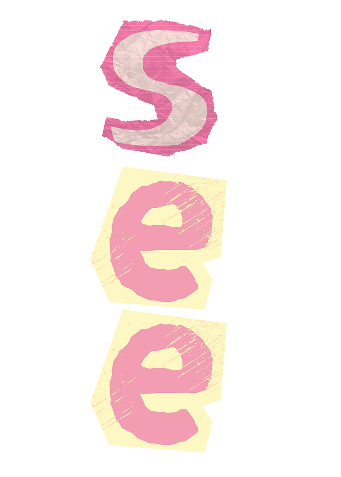 SEE text art